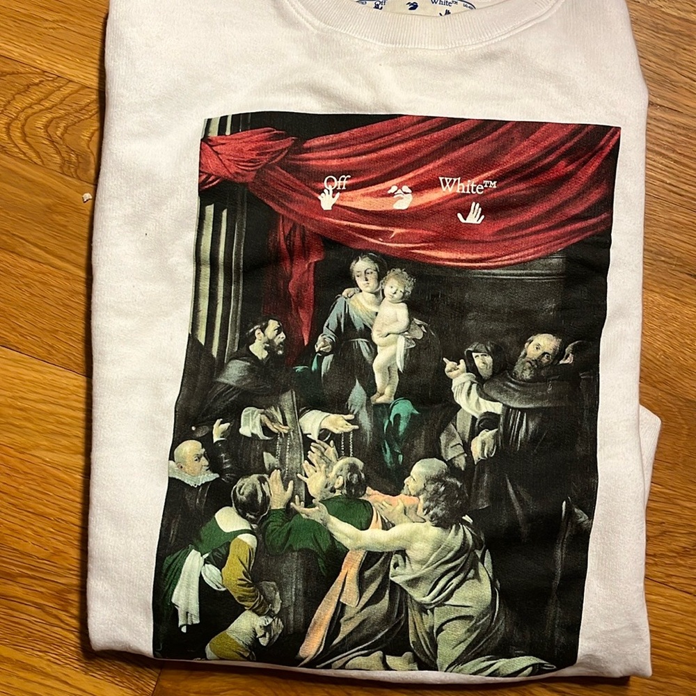Off-White Caravaggio crew neck